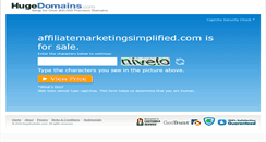 Desktop Screenshot of affiliatemarketingsimplified.com