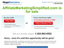 Tablet Screenshot of affiliatemarketingsimplified.com